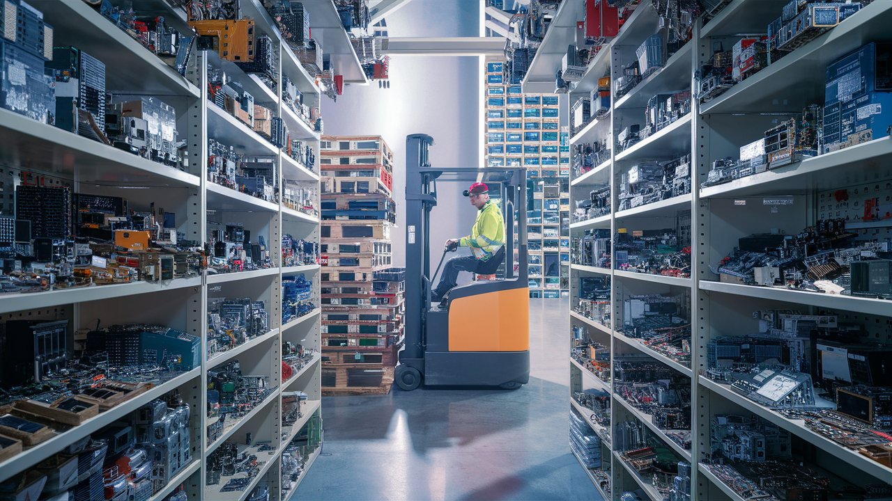 Electronic Components Warehouse